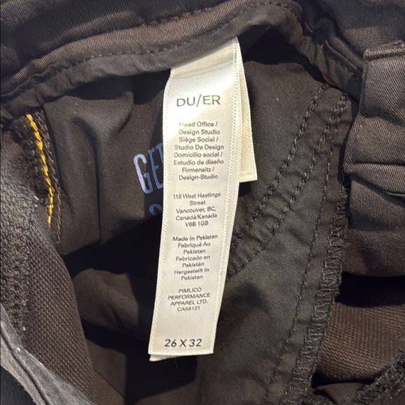 DU/ER Dark Grey No Sweat Pant Slim Straight Women's Size 26X32 - Picture 9 of 11